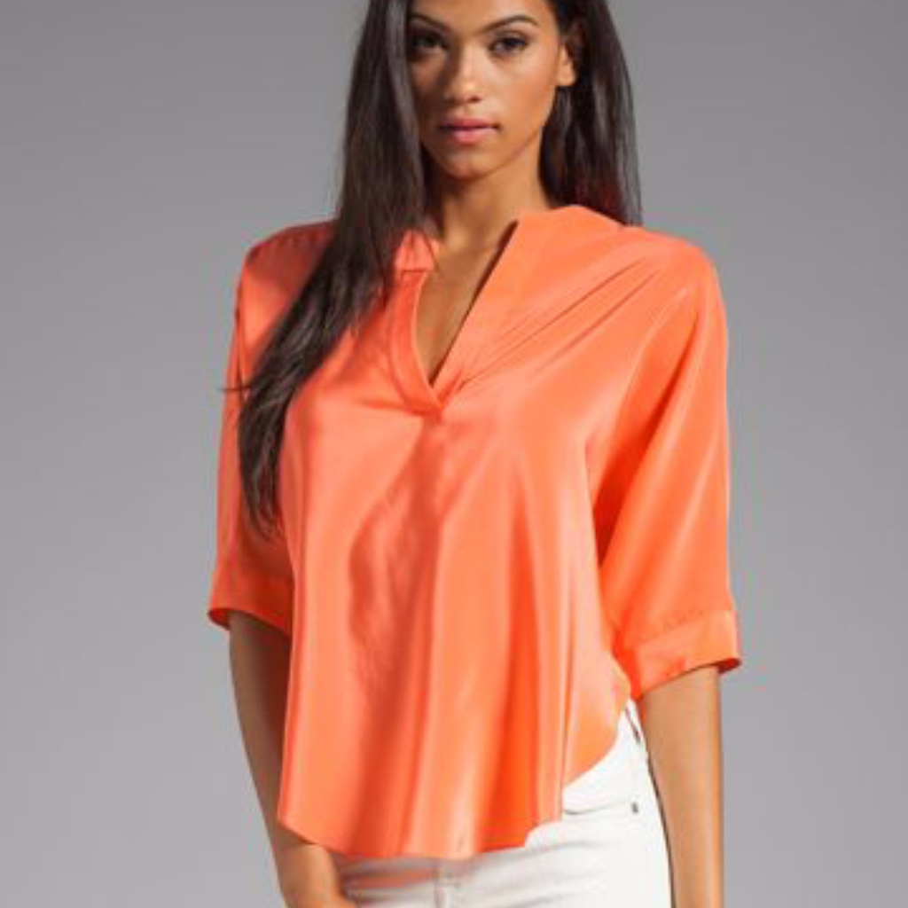 Amanda Uprichard Silk Top